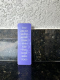 Before the Frost Quote Bookmark